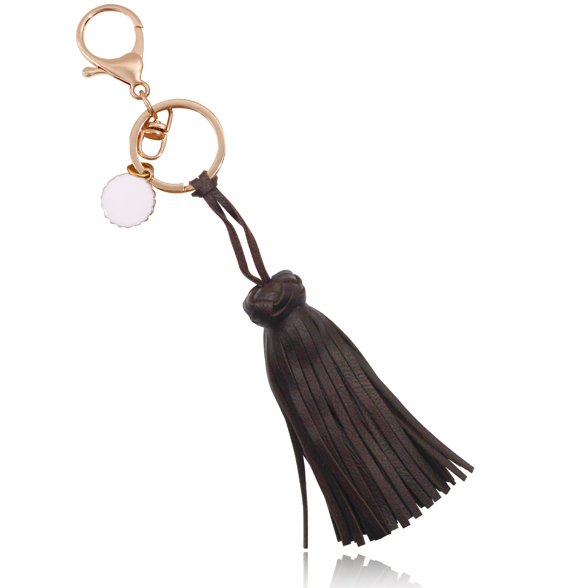 Wholesale Leather Tassel Keychains